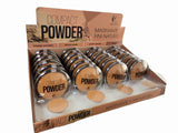 Poudre Compact matifiant  Finition naturelle 24 pcs contacté nous pour le prix en gros