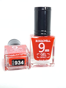 Vernis rouge sang effet gel jusqu'à 9 jours de tenue