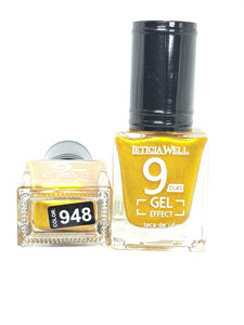 Vernis jaune nacré effet gel jusqu'à 9 jours de tenue