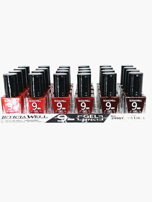 Lot de 24 vernis effet gel